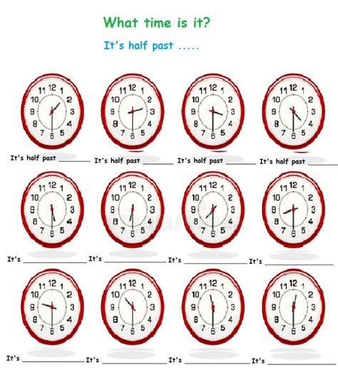 Telling Time Interactive Worksheet Learn To Tell Time Telling Time