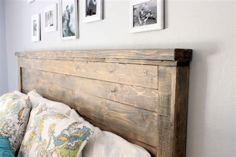 Distressed Wood Headboard Standard King Size Just Like Playing House