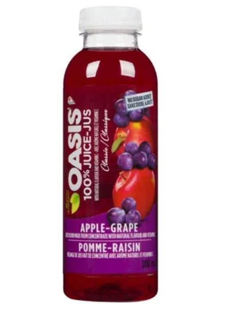 300 Ml Oasis Apple Grape Juice Mart31