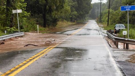 List Of Closedrestricted Roads Due To Flooding