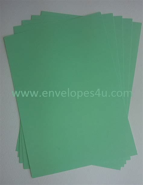 A4 Jade Green Craft Card 240gsm Envelopes4you