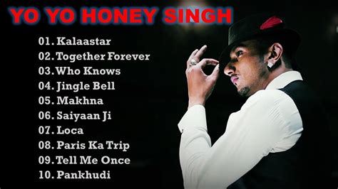 Yo Yo Honey Singh Jukebox Top Hindi Punjabi Bollywood Hit Songs Music Hitbox Youtube