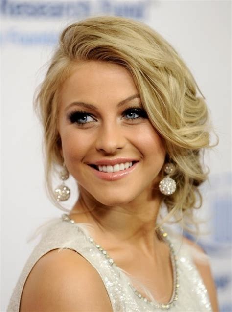 Ideas For Prom Hair An Elegant Updo With Side Swept Bangs Hairstyles