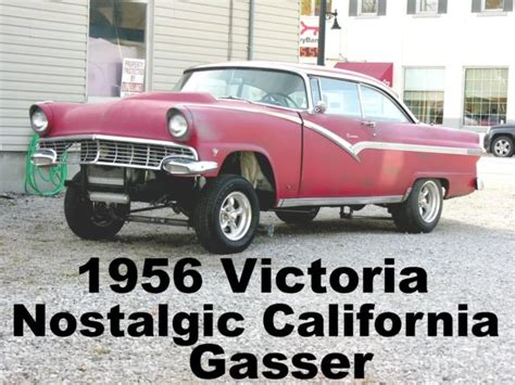 1956 Ford Fairlane Victoria Hardtop Gasser Hot Rod Nostalgic California