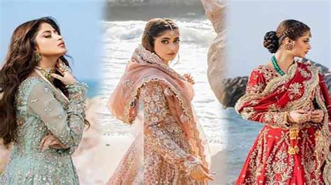 Sajal Ali Looks Stunning As Ever In New Photoshoot At Beach