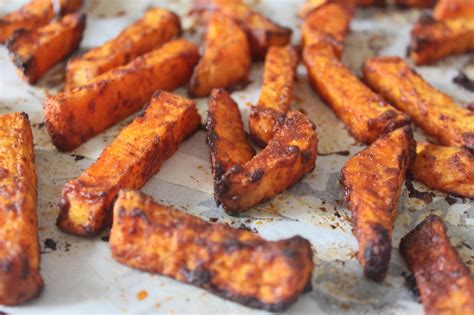 La Cuisine de Bernard Frites Épicées de Patate Douce au Four Veggie