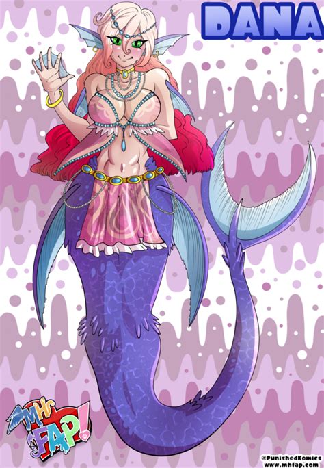 Mhfap Oc Dana The Mermaid By Punishedkom Hentai Foundry