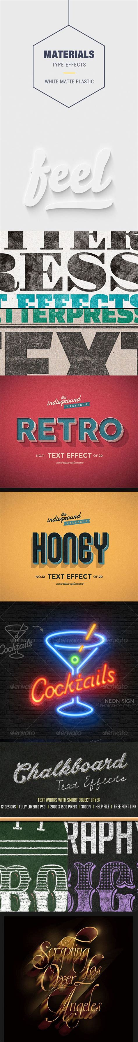 25 Best Typography Photoshop Actions And Styles Design Photoshop