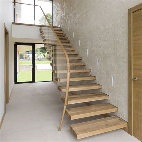 Bespoke Oak Cantilever Staircase Build It