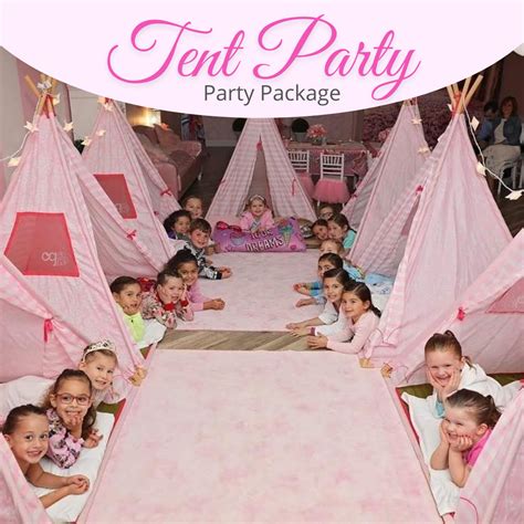 Tent Party Kids Birthday Party Little Princess Spa