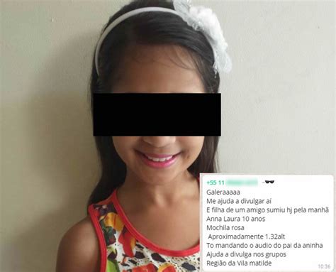 Anna Laura De 10 Anos Está Mesmo Desaparecida