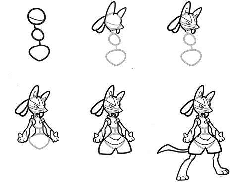 How To Draw Machop From Pokemon With Easy Step By Step Drawing Tutorial