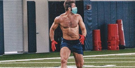 Julian Edelman Shares Shirtless Practice Photo Showing Off Shredded Abs