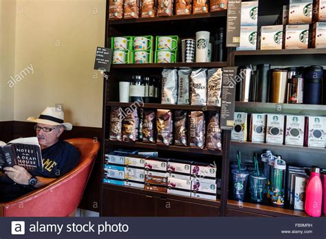 Florida, FL, South, Miami, Starbucks Coffee, cafe, interior, retail
