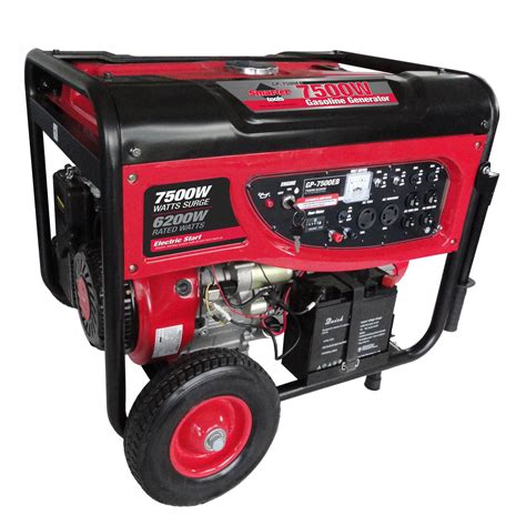 Smarter Tools ST-GP7500EB 7500 Watt Portable Gas Generator ...