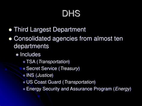 Ppt The Reconsolidation Of Fema Under The Dhs Powerpoint Presentation