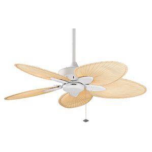 This outdoor traditional fan in the roman bronze, or white finish features beautiful palm leaf blades bringing a tropical feel to any space, indoor or out. 60 best Palm Leaf Ceiling Fans images on Pinterest ...