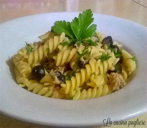 Pasta Al Tonno In Bianco La Cucina Pugliese