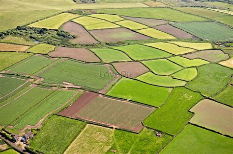 Aerial View Of British Farmland Picture And Hd Photos Free Download