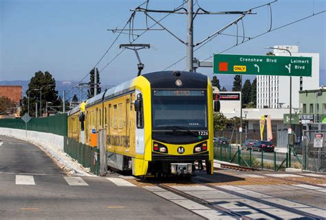 Metro K Line Connecting Crenshaw District To Westchester Opens To The