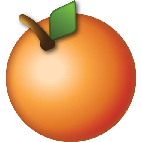 Download Orange Emoji Icon Emoji Island