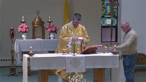 Rosary & Weekday Mass - Holy Trinity - YouTube