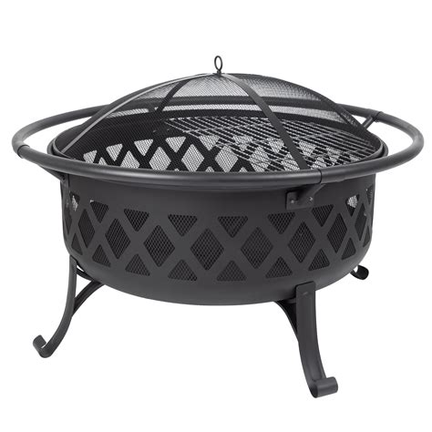 Pleasant Hearth Wood Burning Traverse Fire Pit - Walmart.com - Walmart.com