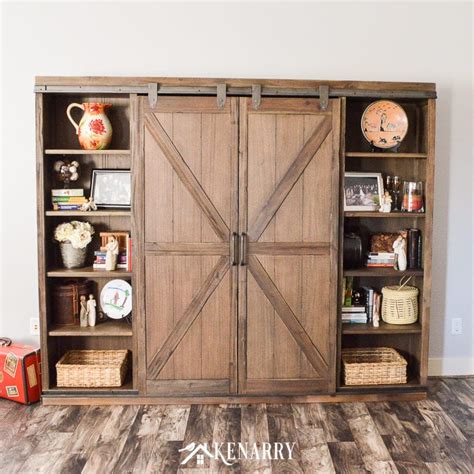 Farmhouse Entertainment Center: 12 Decorating Ideas ...