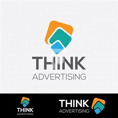 Think Advertising Design Agency Logo Readymade Company