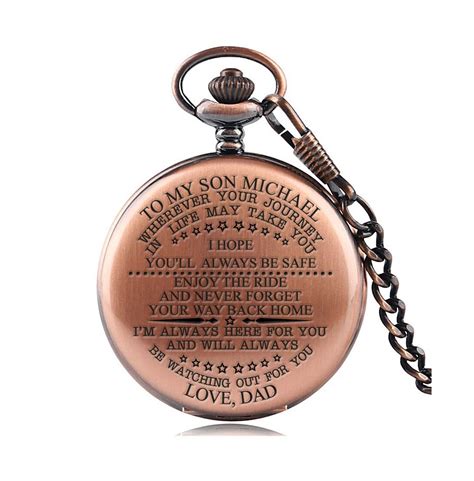 Best college graduation gifts no matter what kind of year it's been, there is still reason to celebrate all the students who have already graduated or are soon to be graduating in 2020. Men's Pocket watch son graduation gift from dad Grandson ...