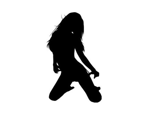 Pin Up Girl Silhouette Clipart Best