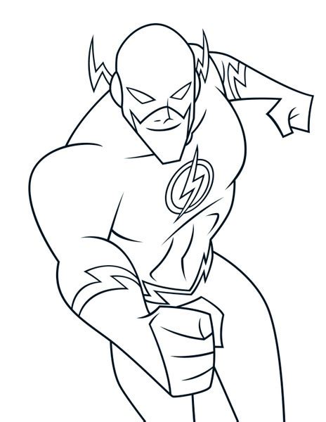 Flash Para Colorear