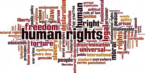 Human Rights Word Cloud Stock Vector Image By ©boris15 77571934