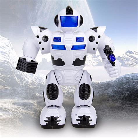 Simulation Walking Speech Walking Robot Kids Toy T Lighten