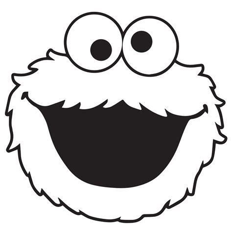 Cookie Monster Vis Alle Stickers FolieGejl Dk