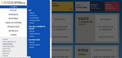위쪽에 바라가기 링크가 있으니 클릭후 이동하셔도 됩니다. 이제는 '아파트투유' 말고 '청약홈'