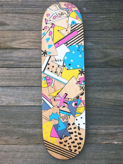 Skateboard Custom Hand Painted Wallart Skateboard Deck Art