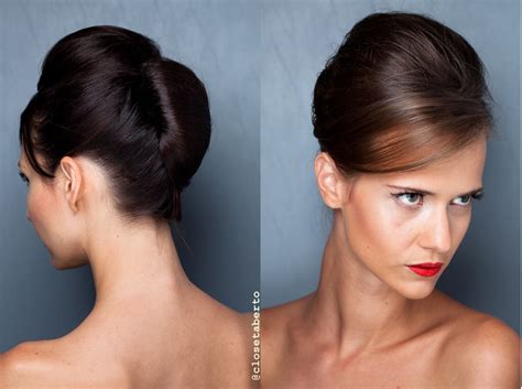 Penteado Banana Com Topete - penteados simples