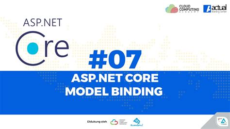 Kelas Belajar Asp Net Core Asp Net Core Model Binding Youtube