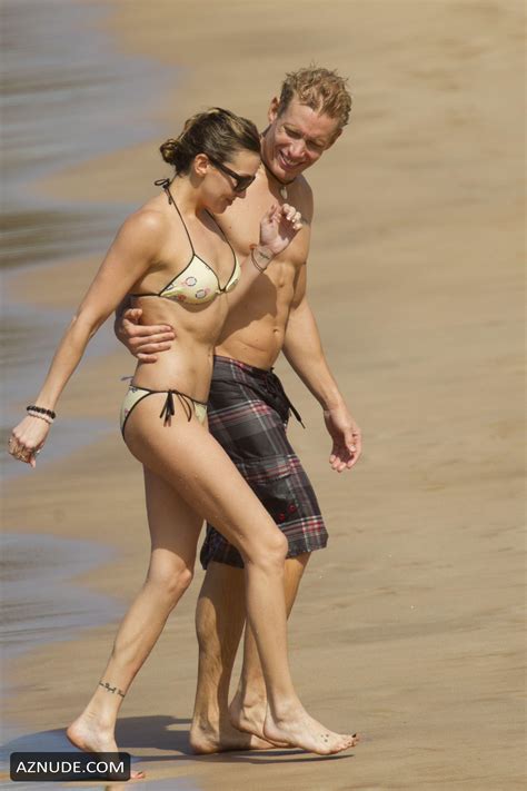 Katie Cassidy Sexy In A Bikini At A Beach In Miami Aznude