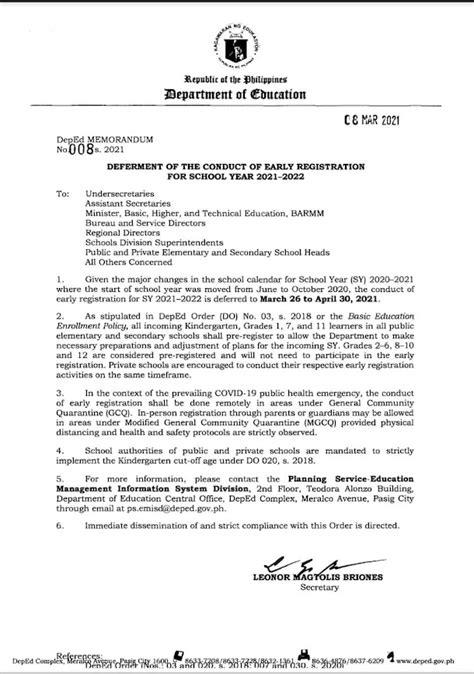 Division Memorandum No 011 S 2022 New Deped National Uniform For - Vrogue