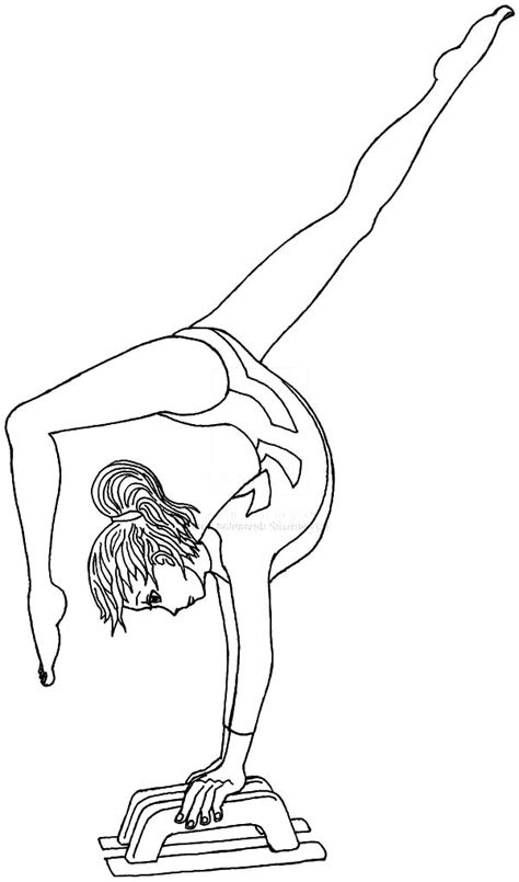 Gymnastics Coloring Pages Best Coloring Pages For Kids