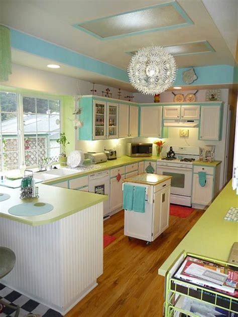 25 Inspiring Retro Kitchen Designs