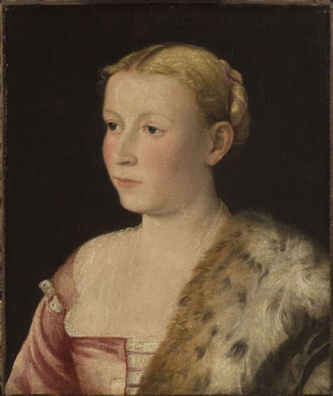 1550 Portrait Of A Lady Venice Philadelphia Museum Of Art