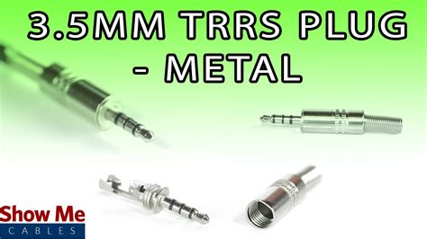 3.5mm Metal TRRS Plug - DIY Project to Repair Your Audio ...