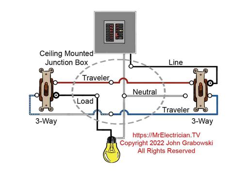 3 Way Switch Actual Diagram