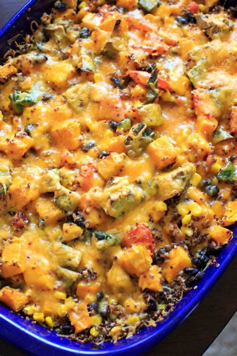 Butternut Squash Quinoa Casserole Vegan Friendly Gluten Free 30
