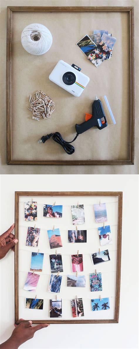 News Diy Photo Frames Polaroid Craft Ideas Polaroid Crafts
