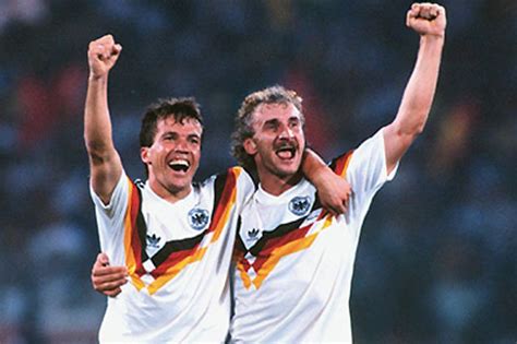 Lothar matthäus fifa 20 rating, card, price. Lothar Matthäus and Rudi Völler - 1990 | Mundial de futbol ...