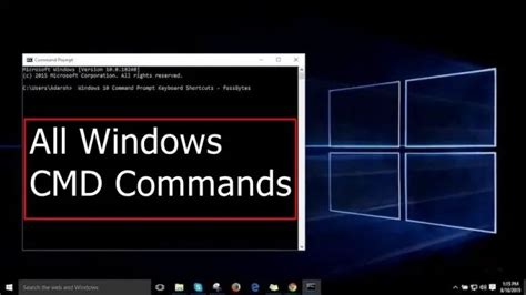 A To Z Windows Cmd Commands Prompt Lines For Beginner